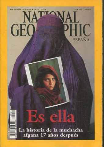 NATIONAL GEOGRAPHIC ESPAÑA. ABRIL 2002. ES ELLA.