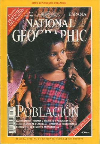 NATIONAL GEOGRAPHIC ESPAÑA. Nº 4. OCTOBER 1998. POBLACION.