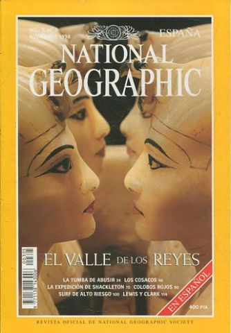 NATIONAL GEOGRAPHIC ESPAÑA. VOL. 3, Nº 5. NOVIEMBRE 1998. EL VALLE DE LOS REYES.