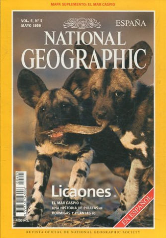 NATIONAL GEOGRAPHIC ESPAÑA. VOL. 4, Nº 5. MAYO 1999. LICAONES.