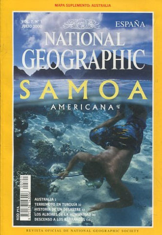 NATIONAL GEOGRAPHIC ESPAÑA. VOL. 7, Nº 1. JULIO 2000. SAMOA AMERICANA.