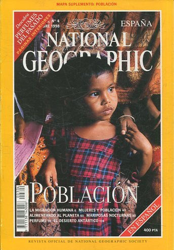 NATIONAL GEOGRAPHIC  Nº 4 1998. POBLACION.