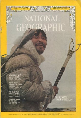 NATIONAL GEOGRAPHIC VOL. 139, Nº 2. FEBRUARY 1971. NEW ORLEANS AND HER RIVER.