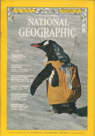 NATIONAL GEOGRAPHIC VOL. 140, Nº 5. NOVEMBER 1971. THE PEOPLE OF CUMBERLAND GAP.