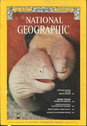 NATIONAL GEOGRAPHIC  VOL 148, No.3  SEPTEMBER 1975. STRANGE WORLD.