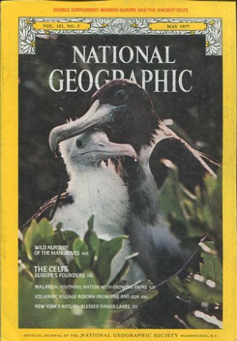 NATIONAL GEOGRAPHIC. VOL. 151, Nº 5. MAY 1977. WILD NURSERY OF THE MANGROVES.