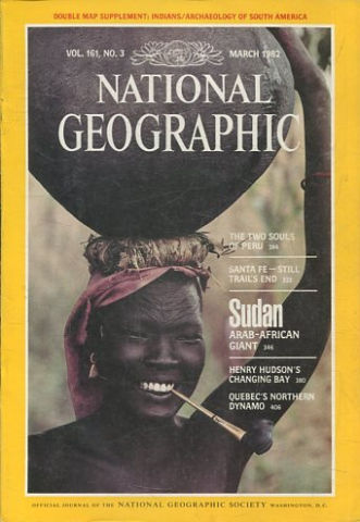 NATIONAL GEOGRAPHIC. VOL. 161, Nº 3. MARCH 1982. THE TWO SOULS OF PERU.