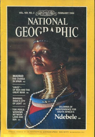 NATIONAL GEOGRAPHIC VOL. 169, Nº 2. FEBRUARY 1986. MADRID THE CHANGE IN SPAIN.