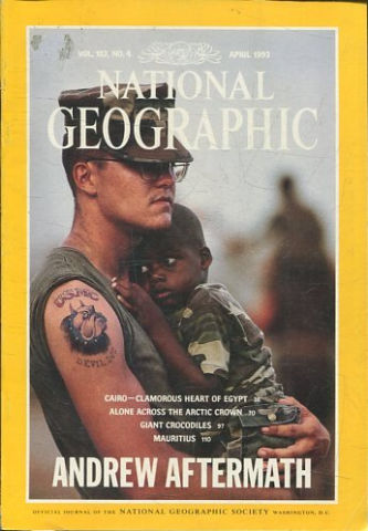 NATIONAL GEOGRAPHIC VOL. 183, Nº 4. APRIL 1993. ANDREW AFTERMATH.