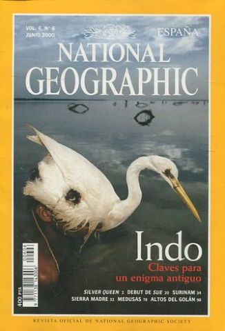 NATIONAL GEOGRAPHIC VOL. 6, Nº 6. JUNIO 2000. SILVER QUEEN. DEBUT DE SUE. SURINAM. SIERRA MADRE. MEDUSAS. ALTOS DEL GOLAN. INDO.