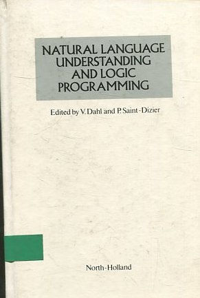 NATURAL LANGUAGE UNDERSTANDING AND LOGIC PROGRAMMING.