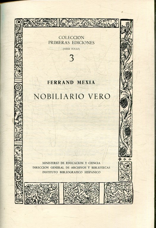 NOBILIARIO VERO.