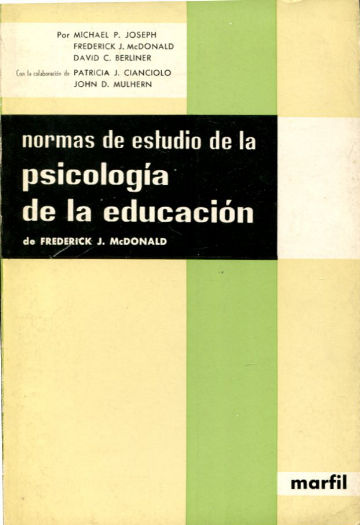 NORMAS DE ESTUDIO DE LA PSICOLOGIA DE LA EDUCACION.