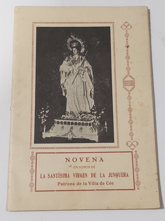 Novena en honor de la santísima virgen de la Junquera