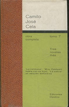 OBRA COMPLETA. TOMO 7: TRES NOVELAS MAS.