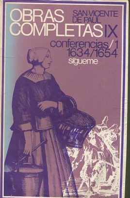 OBRAS COMPLETAS IX. cONFERENCIAS 1. 1634-1654.