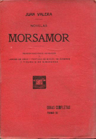 OBRAS COMPLETAS. MORSAMOR. TOMO XI.