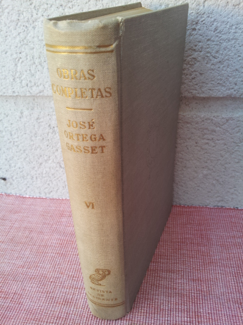 Obras Completas VI. (1941-1946) Y brindis y prólogos.