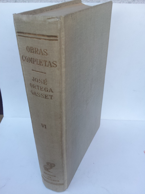 Obras Completas VI. (1941-1946) Y brindis y prólogos