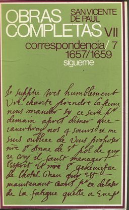 OBRAS COMPLETAS VII. CORRESPONDENCIA 7. 1657-1659.