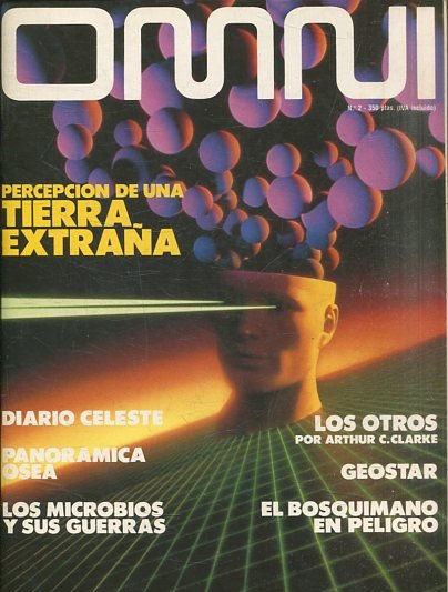 OMNII Nº 2. PERCEPCION DE UNA TIERRA EXTRAÑA. DIARIO CELESTE. PANORAMICA OSEA. LOS MICROBIOS Y SUS GUERRAS.