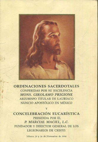 ORDENACIONES SACERDOTALES.