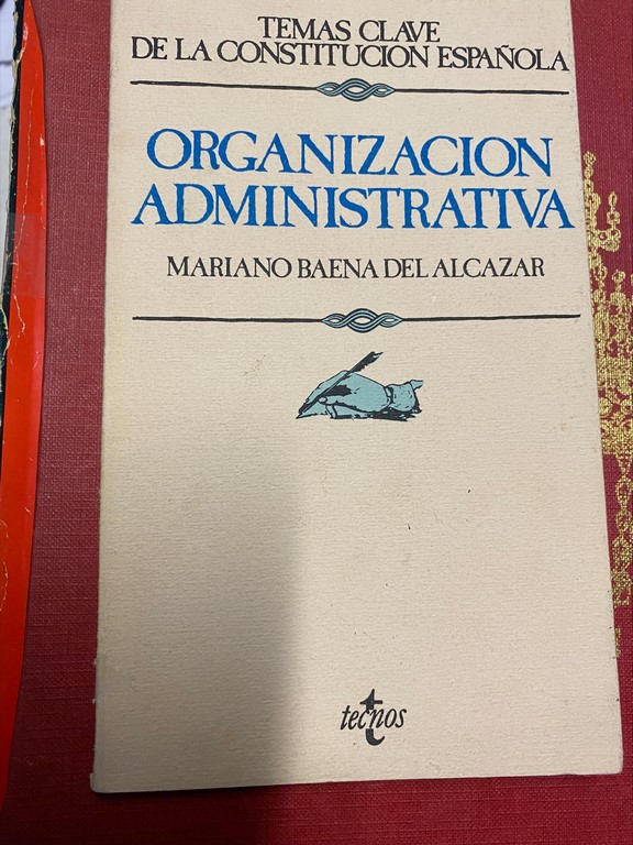 ORGANIZACIÓN ADMINISTRATIVA.