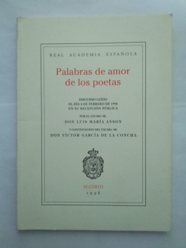 Palabras de amor de los poetas