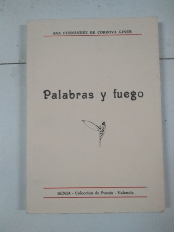 Palabras y fuego