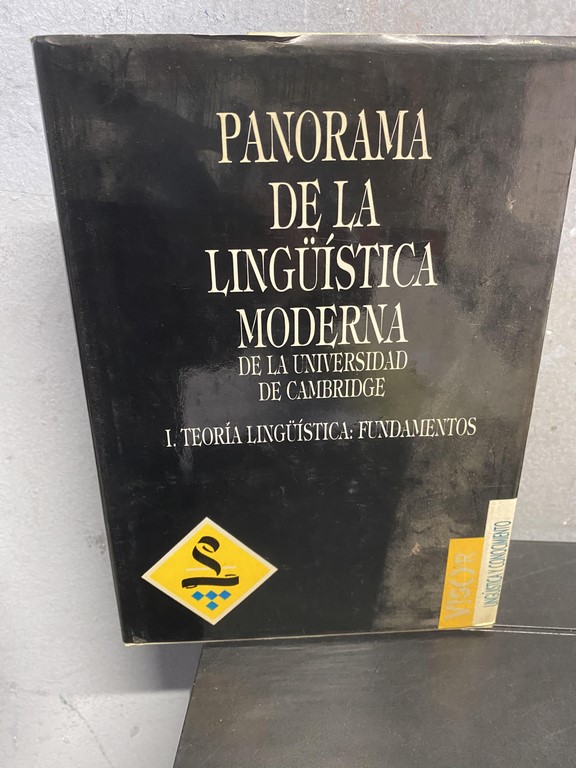 PANORAMA DE LA LINGÜÍSTICA MODERNA DE LA UNIVERSIDAD DE CAMBRIDGE. I. TEORIA LINGÜÍSTICA: FUNDAMENTOS.