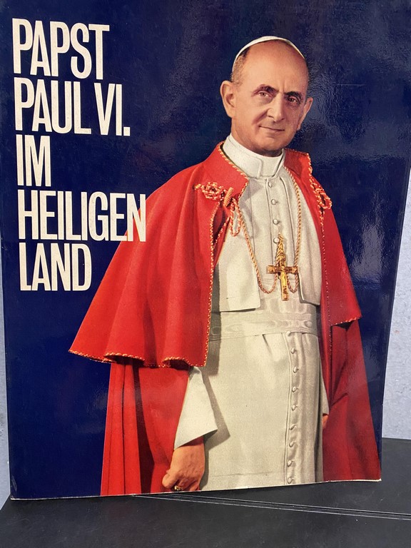 PAPST PAUL VI. IM HEILIGEN LAND.