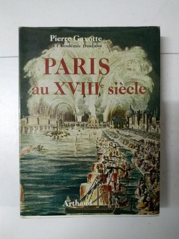 París au XVIII siècle