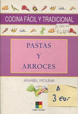 PASTAS Y ARROCES.