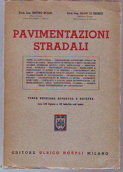 PAVIMENTAZIONI STRADALI.