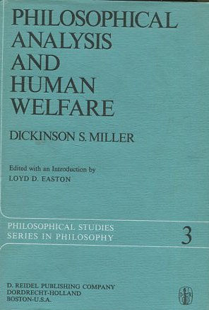 PHILOSOPHICAL ANALYSIS AND HUMAN WELFARE. VOL: 3.