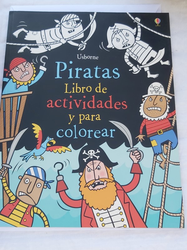 Piratas. Libro de actividades y para colorear