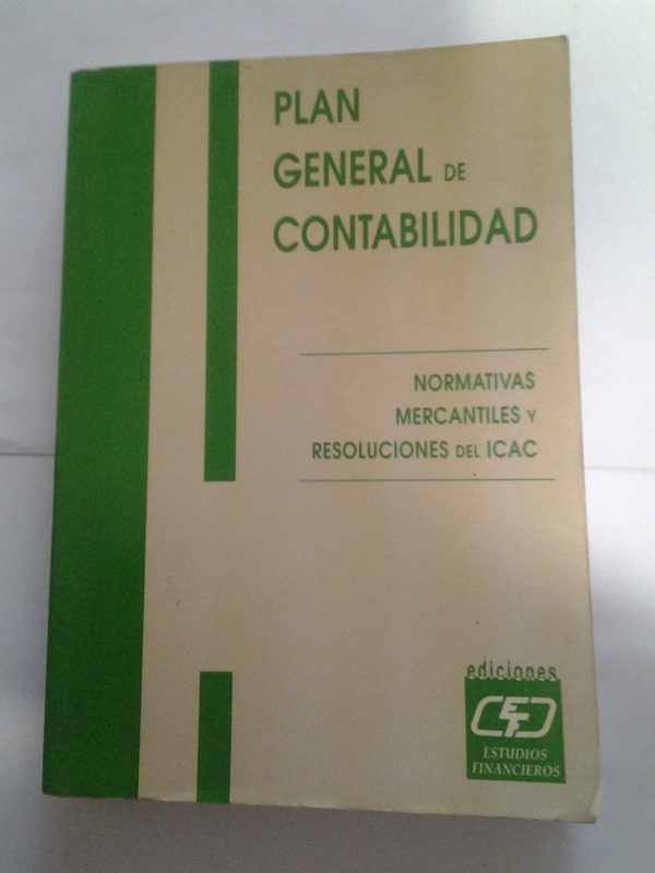 Plan general de contabilidad