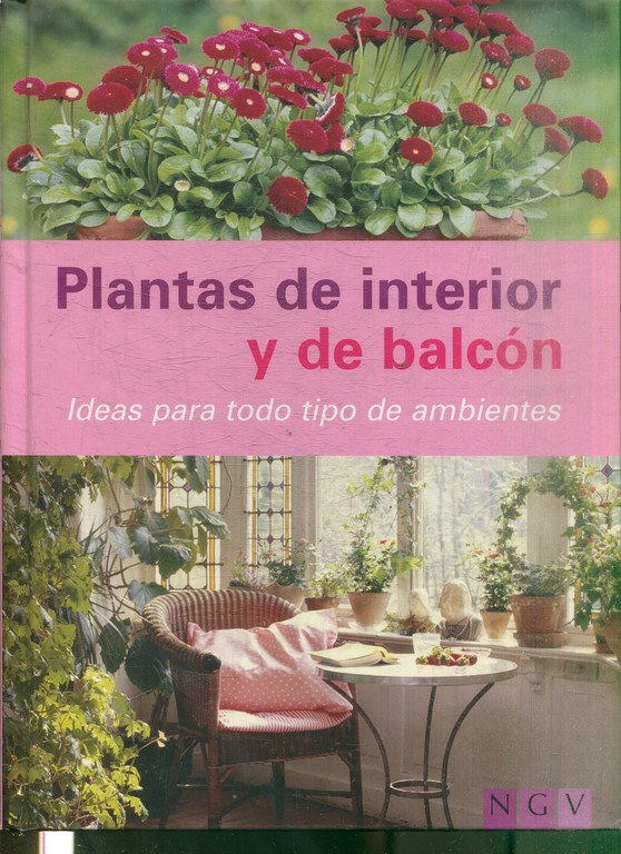 PLANTAS DE INTERIOR Y DE BALCON. IDEAS PARA TODO TIPO DE AMBIENTES.