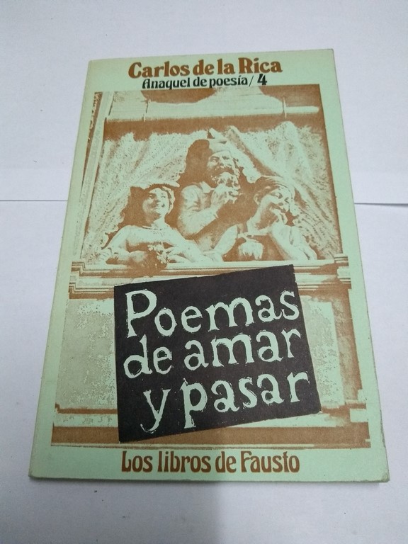 Poemas de amar y pasar