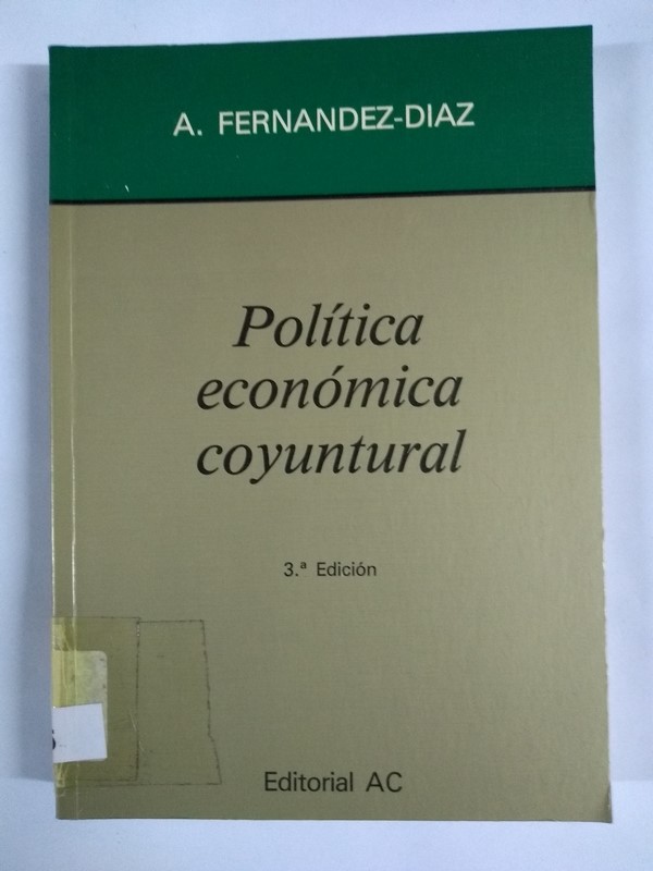 Política económica coyuntural