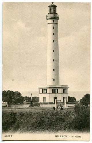 POSTAL ANTIGUA DE BIARRITZ: LE PHARE/CARTE POSTALE DE BIARRITZ.