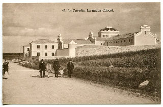 POSTAL ANTIGUA DE LA CORUÑA: 43. LA CORUÑA. LA NUEVA CARCEL/OL2 POSTCARD OF LA CORUÑA.