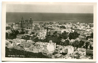 POSTAL ANTIGUA DE LAS PALMAS: VISTA PARCIAL/OLD POSTCARD OF LAS PALMAS. VISTA PARCIAL (CANARY ISLANDS)