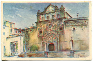 POSTAL ANTIGUA DE TOLEDO: HOSPITAL DE SANTA CRUZ/OLD POSTCARD OF TOLEDO: HOSPITAL DE SANTA CRUZ.