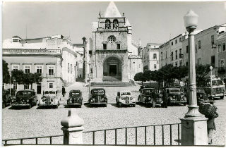 POSTAL DE ELVAS: PRAÇA DE D. SANCHO II/POSTCARD OF ELVAS (PORTUGAL).