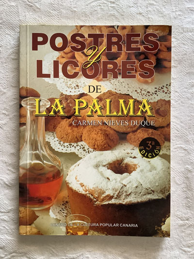 Postres y licores de La Palma