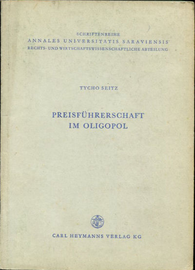 PREISFÜHRERSCHAFT IM OLIGOPOL.