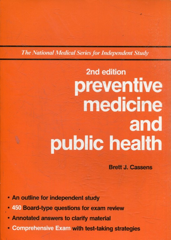 PREVENTIVE MEDICINE AND PUBLIC HEALTH. 2nd. EDITION.