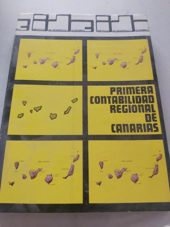 PRIMERA CONTABILIDAD REGIONAL DE CANARIAS AÑO 1968