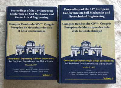 Proceedings of the 14th European Conference on Soil Mechanics and Geotechnical Engineering (2 tomos)